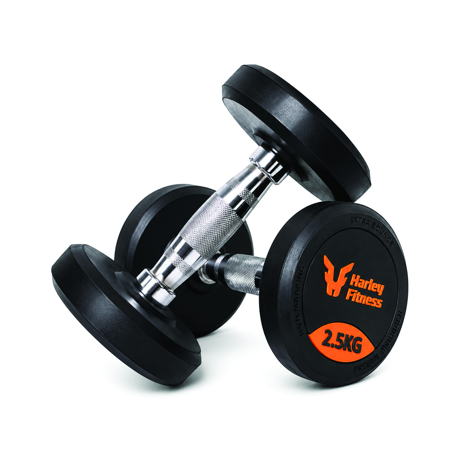 Harley Fitness Rubber Coated Dumbbells | Wholesale & Clearance Deals UAE