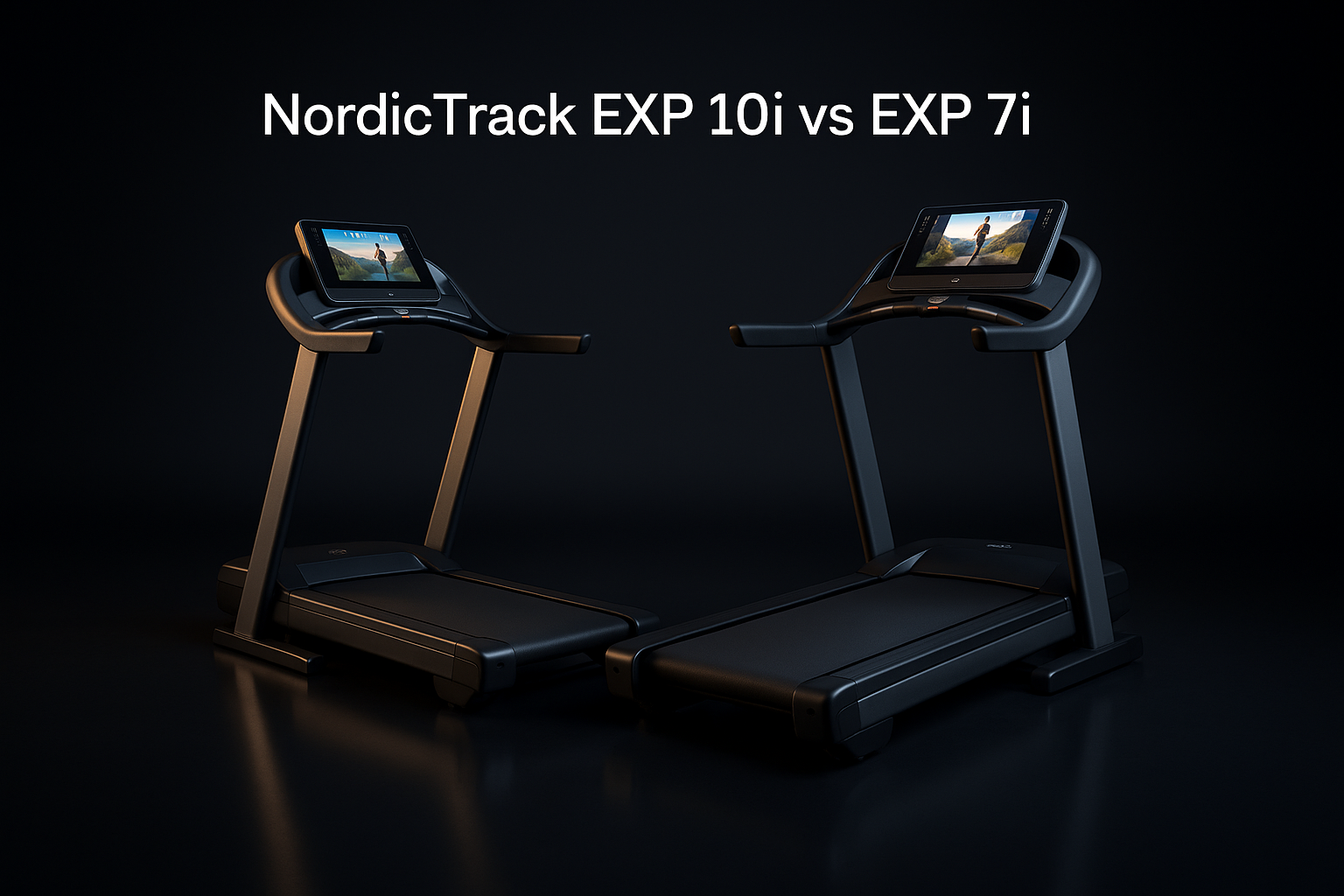 NordicTrack EXP 10i vs EXP 7i (Budget Folding): Which should UAE buyers pick in 2025?
